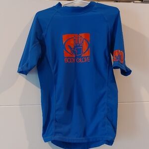 Body Glove Kids Swim Rashguard - Blue and Orange